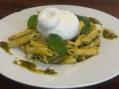 Rigatoni con pesto
