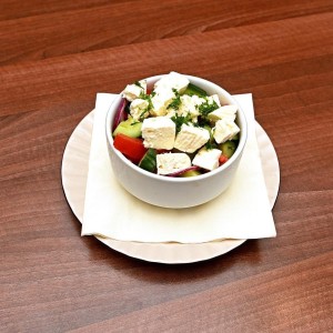 Insalata con formaggio dei balcani