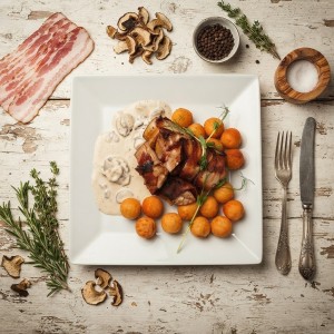 Filetto di maiale in panceta