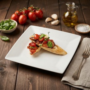 Bruschetta pomodoro al pesto