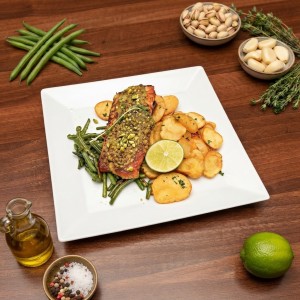Salmone in crosta